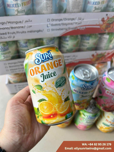 Jus de mangue, fraise et orange Suri en canette 330ml, boisson aux fruits naturelle 100 Brix 70% de pureté, origine Vietnam (ELLY-WA +84 82 95 26 179) - Product Image 6