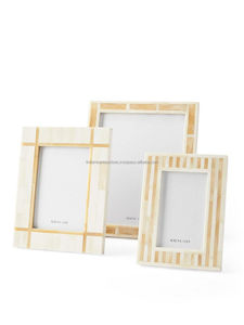 Beautifully Crafted Handmade MDF Wood Photo <b>Frame</b> <b>with</b> Bone Inlay Resin for Trendy Home Decor and Business Gifts - Product Image 3