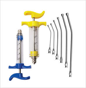 Jeringa de Alimentación Manual para Aves, Agujas Curvas para Gavage, Tubo de Medicación, Alimentación de Aves y Mascotas Pequeñas - Product Image 1