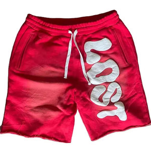 Pantalones Cortos de Alta Calidad para Hombre, con Estampado Puff, Estilo Urbano, Casual, Cómodos para Uso Diario - Product Image 1