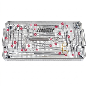 Juego Completo de Instrumentos ORL de Excelente Calidad, Acero Inoxidable, 10 Piezas, Certificado ISO/CE, Esterilizable y Reutilizable - Product Image 1
