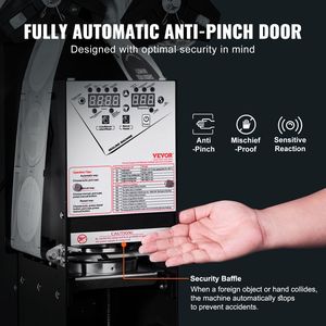 Macchina Sigillatrice Automatica per Bicchieri Alti 180 mm, 500-650 Bicchieri/Ora, Sigillatrice Elettrica per Tè con Bicchieri da 90/95 mm - Product Image 6