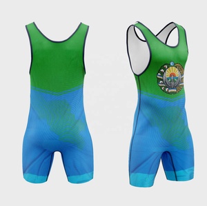 Combinaison de lutte personnalisée TriPro Sports pour homme, sublimation frontale, une pièce, séchage rapide, extensible, 100 % polyester 160g, arts martiaux - Product Image 4