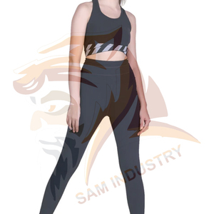 Soutien-gorge de sport léger et respirant pour femme, à maintien élevé, avec logo personnalisé sur le devant, design unique, séchage rapide, pour yoga et gym - Product Image 5