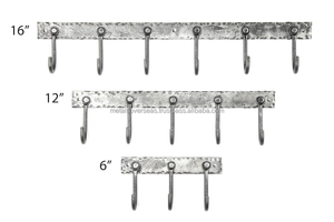 Porte-clés mural moderne en fer forgé peint à la main pour l'entrée de la maison - Product Image 2