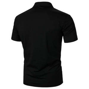 Camisetas de Golf Elegantes y Transpirables para Hombre, Unisex, Tejido Sólido, Impresión Digital Personalizada, Cantidad al por Mayor, Casuales, Deportivas, a la Moda - Product Image 3