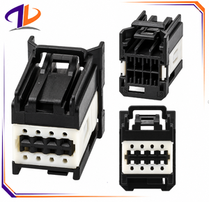 Conector de Cableado Eléctrico Automotriz PowerDrive 34729-0080 Compatible, 8 Pines Macho/Hembra, Contacto de Cobre, Carcasa de Nailon, 12V - Product Image 1