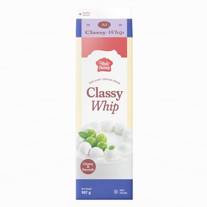 Crème à fouetter non laitière en gros, 907g, pour pâtisserie et décoration de gâteaux, HALAL, fabricant OEM/ODM, expédition mondiale - Product Image 1