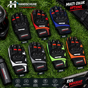 Guantes de Motocicleta Personalizados con Pantalla Táctil, Guantes de Motocross de Cuero para Invierno, Unisex, Cálidos, para Carreras - Product Image 5