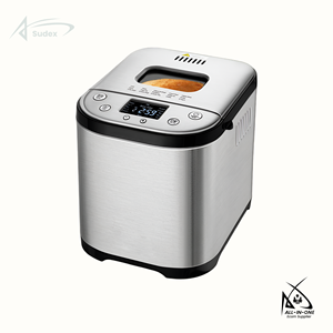 Máquina para Hacer Pan Eléctrica Sudex de 2.0 lb con 15 Programas Automáticos de Horneado, Acero Inoxidable Cepillado, Amasado Automático de Masa - Product Image 6
