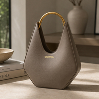 Tas Tote Besar Trendy 2026 Berkualitas Tinggi Merek Terkenal, Set Tas Tangan Wanita dengan Dompet/