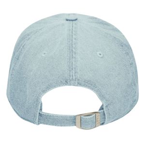 Embroidered Pretty Denim <b>Hat</b> Women <b>Light</b> Blue Baseball Cap Adjustable Strap Casual Fashion Cotton Cap Stylish Headwear - Product Image 2