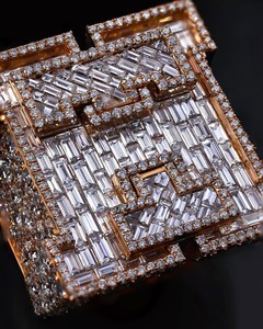 Anillo de Campeonato de Lujo, Joyería Personalizada, Estilo Hip Hop, Dos Tonos, Moissanita, Plata de Ley 925, Anillo de Compromiso o Boda - Product Image 2