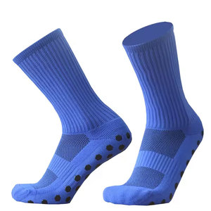 Chaussettes de yoga thermiques antidérapantes pour hommes, femmes, unisexes, longueur mi-mollet, antidérapantes, couleur unie, camel, vêtements de sport d'hiver - Product Image 2