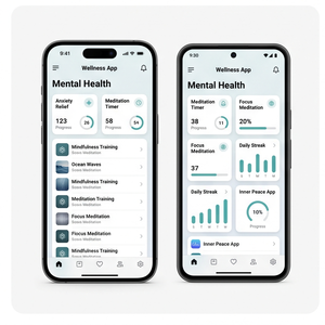 แอปพลิเคชันการทำสมาธิรอยัลคราฟท์ – การทำสมาธิแบบมีการนำทาง, เสียงผ่อนคลาย, การบรรเทาความเครียด และการช่วยในการนอนหลับ ios/android - Product Image 3