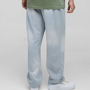 Designer Custom Men High Quality Flared <b>Jogger</b> Track Pants Elastic Waistband <b>Stacked</b> Sweatpants Department Gallery Casual pants - Product Image 3