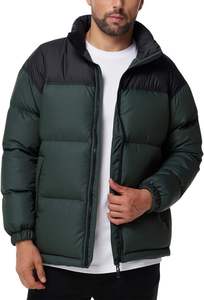 Unisex Winter Puffer Jacket Warm Lightweight Hooded Quilted Outdoor Casual Wholesale Padded <b>Coat</b> - Product Image 3