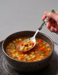 Ensemble de couverts en céramique florale avec poignée, en acier inoxydable, passe au lave-vaisselle, vaisselle de mariage, design multicolore plaqué argent - Product Image 4