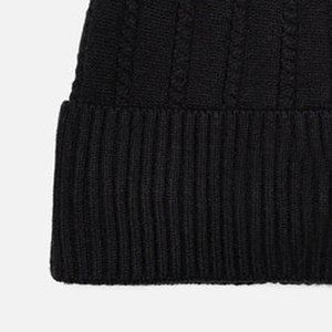 Etiqueta y diseño personalizados, gorro de lana personalizado, servicio OEM, gorros de lana jacquard de calidad premium al por mayor. - Product Image 4