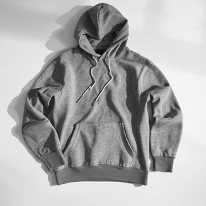 เสื้อฮู้ดผ้าฝ้ายฟลีซ 300 GSM แบบยูนิเซ็กซ์ เสื้อสวมหัวลำลองน้ำหนักเบา แจ็คเก็ตมีฮู้ดสำหรับผู้ชายและผู้หญิง สกรีนโลโก้ได้ - Product Image 5