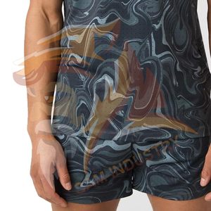 Customized Sublimation Printed High Quality Cheap Price Summer Wear T Shirt and Short <b>Sets</b> Best Selling Men <b>Twin</b> <b>Set</b> - Product Image 5