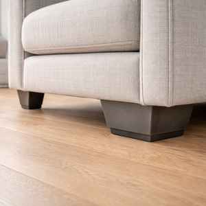 Pieds de canapé en bois massif à profil large, pieds de meubles carrés en bois, remplacement robuste au design moderne - Product Image 3