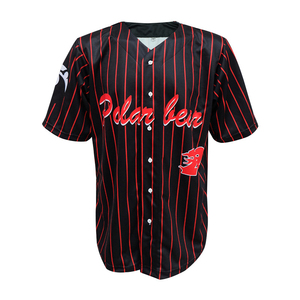 Oem Custom High Quality Short Sleeve <b>Baseball</b> Jersey - Product Image 1