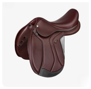 Silla de Montar Inglesa de Cuero con Herrajes de Latón para Salto Ecuestre - Silla de Montar Personalizada - Product Image 1