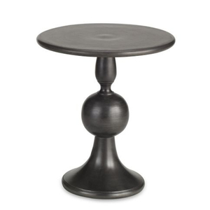 Traditional <b>Round</b> Metal Coffee <b>Table</b> with Antique Finish for Living Room Decorative Furniture End <b>Table</b> On Sale - Product Image 3