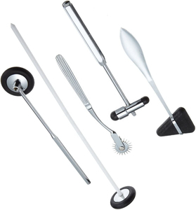 Kit de marteau réflexe en acier inoxydable, roue de Wartenberg manuelle, instruments de diagnostic, outils de test neurologique - Product Image 6