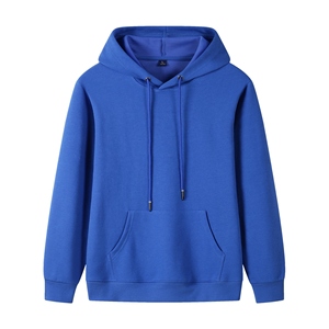 Sudadera con Capucha Negra Unisex, Corte Regular, Algodón French Terry, Informal, Otoñal, con Detalles Frontales en Algodón - Product Image 3