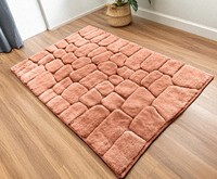 Tapis berbère marocain Beni Ourain 100% laine noué à la main, tapis shaggy fait main, taille personnalisée