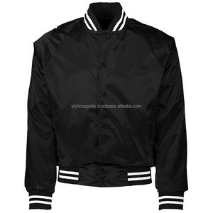 Custom Logo High Quality Men <b>Biker</b> <b>Jacket</b> Satin Bomber <b>Jackets</b> Raiders Unisex Windbreaker Bomber <b>Jacket</b> - Product Image 1