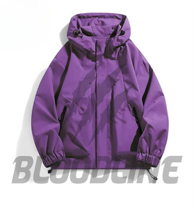 Veste softshell coupe-vent pour homme, noire, manches longues, veste d'hiver, veste softshell coupe-vent pour extérieur - Product Image 1