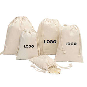 Promotional Carry <b>Bag</b> Cotton Canvas <b>Drawstring</b> <b>Bag</b> with Custom Logo and custom design high quality <b>bag</b> - Product Image 4