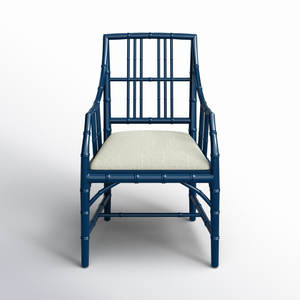 DreamCraft Slat Back Arm <b>Chair</b> From Vietnam for <b>Living</b> <b>Room</b> - Product Image 1