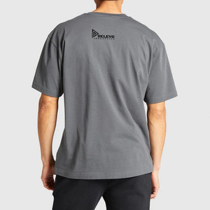 Camiseta de alta calidad, corte holgado y cómodo, cuello redondo, tela de primera calidad, manga corta, para hombre. - Product Image 3