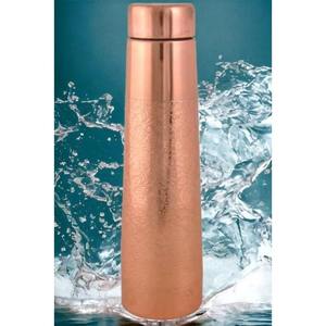 Bouteille d'eau en cuivre approuvée par l'Ayurveda, favorisant une hydratation matinale saine et une meilleure purification interne. - Product Image 5
