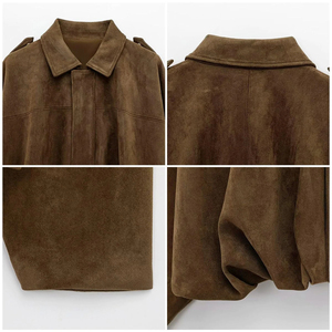 Casual Fall <b>Jacket</b> <b>Canvas</b> Zipper up Coat <b>Jacket</b> for Ladies Premium Denim Jean <b>Jacket</b> Women - Product Image 2