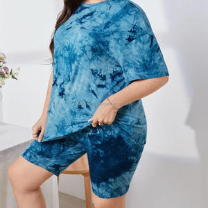 Custom Logo Women Casual Clothing Manufacturer Summer Women Short <b>Set</b> T Shirt Jogger Shorts <b>Set</b> - Product Image 6