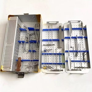 Ensemble d'instruments chirurgicaux de haute qualité SURGINEXA pour petits fragments, avec et sans verrouillage, certifiés CE Classe I - Product Image 2