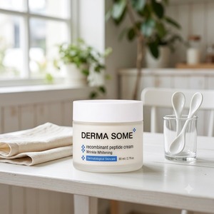Crème aux peptides recombinants, crème anti-rides, soin de la peau éclatante, crème hydratante pour le visage, crème de soin professionnelle - Product Image 2