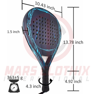 Nouvelle conception, vente chaude, raquette de padel en fibre de carbone à prix de gros, raquettes de padel pour l'entraînement, vente en ligne. - Product Image 3