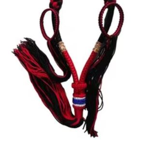 Unisex Mongkol Muay Thai Headband Wholesale One Size Fits Most with Custom Eco-Friendly Metallic Cord - Product Image 4