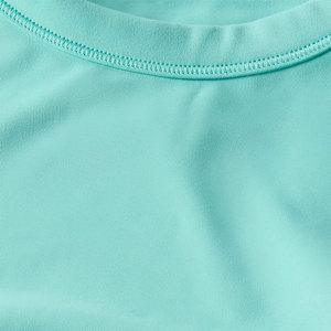Custom Design Women Summer <b>Crop</b> <b>Top</b> Lightweight Fabric Street Wear <b>Tops</b> Breathable Crew Neck Athletic Yoga <b>Top</b> - Product Image 6