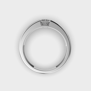 Bague Premium pour Homme en Moissanite, Argent Sterling 925, Éclat Scintillant, Bijou Tendance pour Mariage, Fiançailles, Fête, Cadeau - Product Image 2