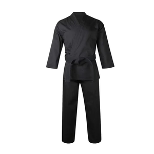 Combinaisons de karaté en coton unisexe de haute qualité, uniformes de taekwondo personnalisés pour hommes et femmes, vente chaude, vêtements d'arts martiaux avec logo personnalisé - Product Image 1
