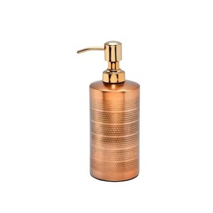 Minimalist Stainless Steel Soap <b>Dispenser</b> Bottle Smooth Finish Durable Pump Decorative Metal <b>Dispenser</b> Bathroom - Product Image 3