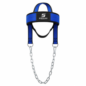 Premium Cowhide Weight Lifting Neck <b>Training</b> <b>Head</b> Harness Custom Logo Non Slip Design Professional Fitness Equipment - Product Image 1