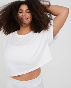 Vente en gros Top court Tricoté sans couture Couleur unie Personnalisation Respirant Manches longues Sports Fitness Yoga Wear T-shirt pour femmes - Product Image 4